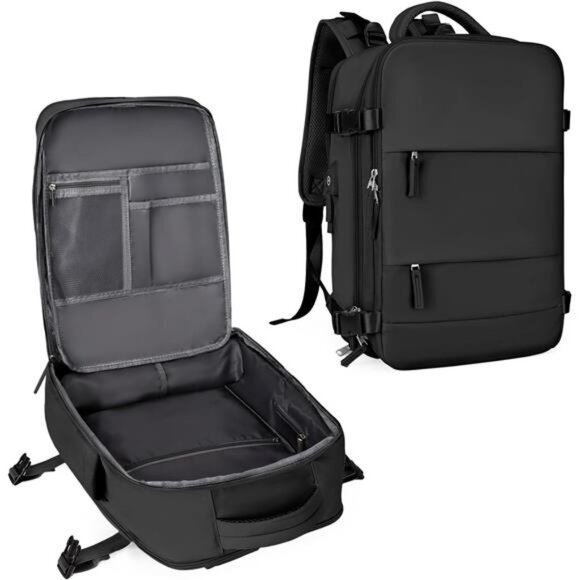Large Travel Backpack For Women Men,Carry On Backpack,Hiking Backpack Waterproof - Picture 1 of 7